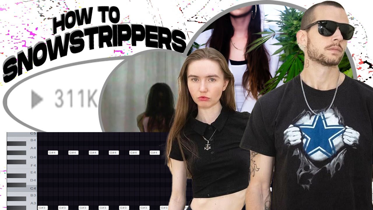 УЧЕБНИК №1 ПО SNOW STRIPPERS. Как создавать биты в стиле SNOWSTRIPPERS. Урок по Fl Studio.
