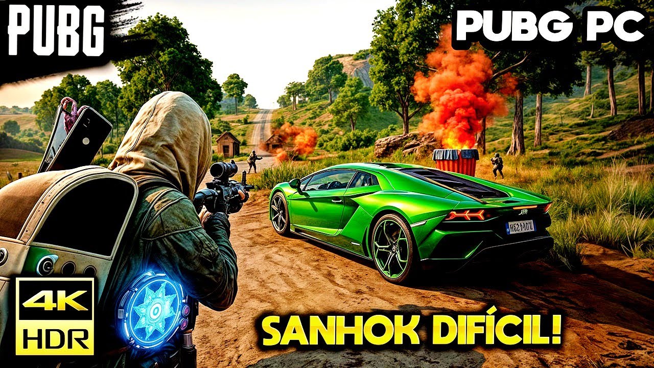 PUBG PC pero sale SANHOK el MAPA OLVIDADO de PUBG MOBILE 🥰 Estos GRAFICOS al MAXIMO se ven BRUTALES