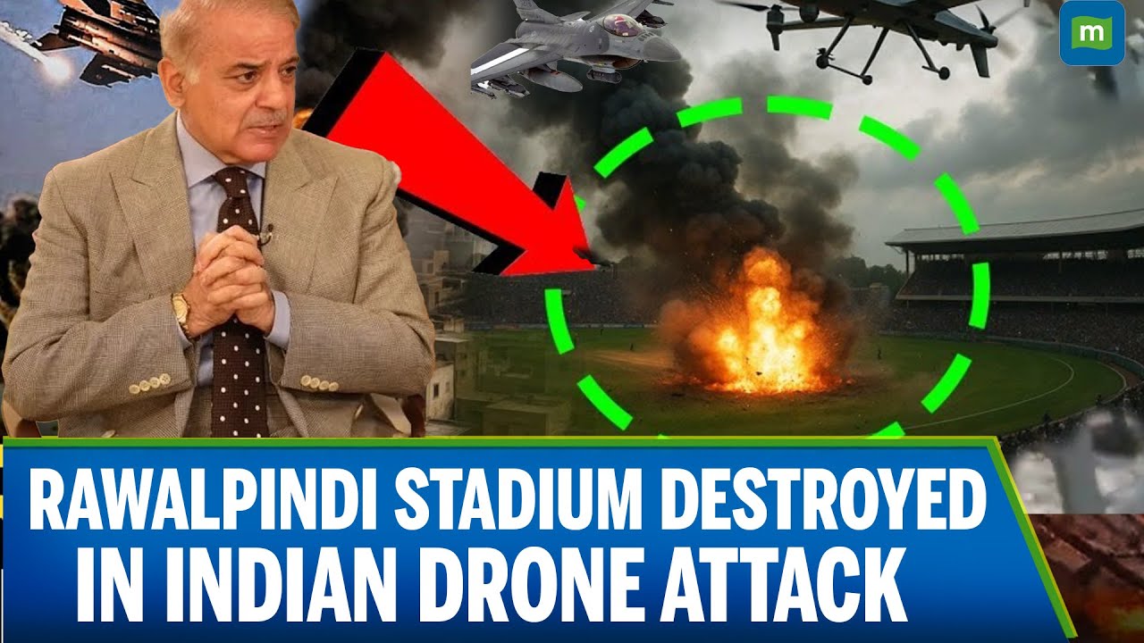 Breaking News: Rawalpindi Cricket Stadium Hit In Drone Attack Near Army HQ | Latest News