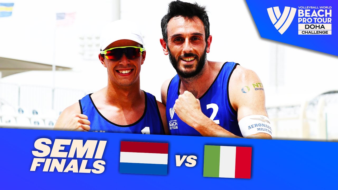 De Groot/Boermans vs. Nicolai/Cottafava - Semi-Final Highlights of Doha 2022 #BeachProTour