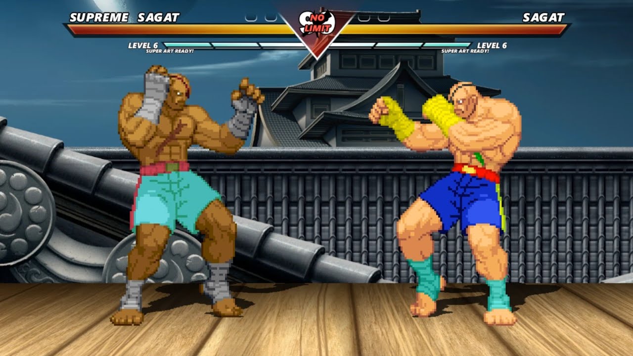 SUPREME SAGAT vs SAGAT - The most epic fight ❗🔥