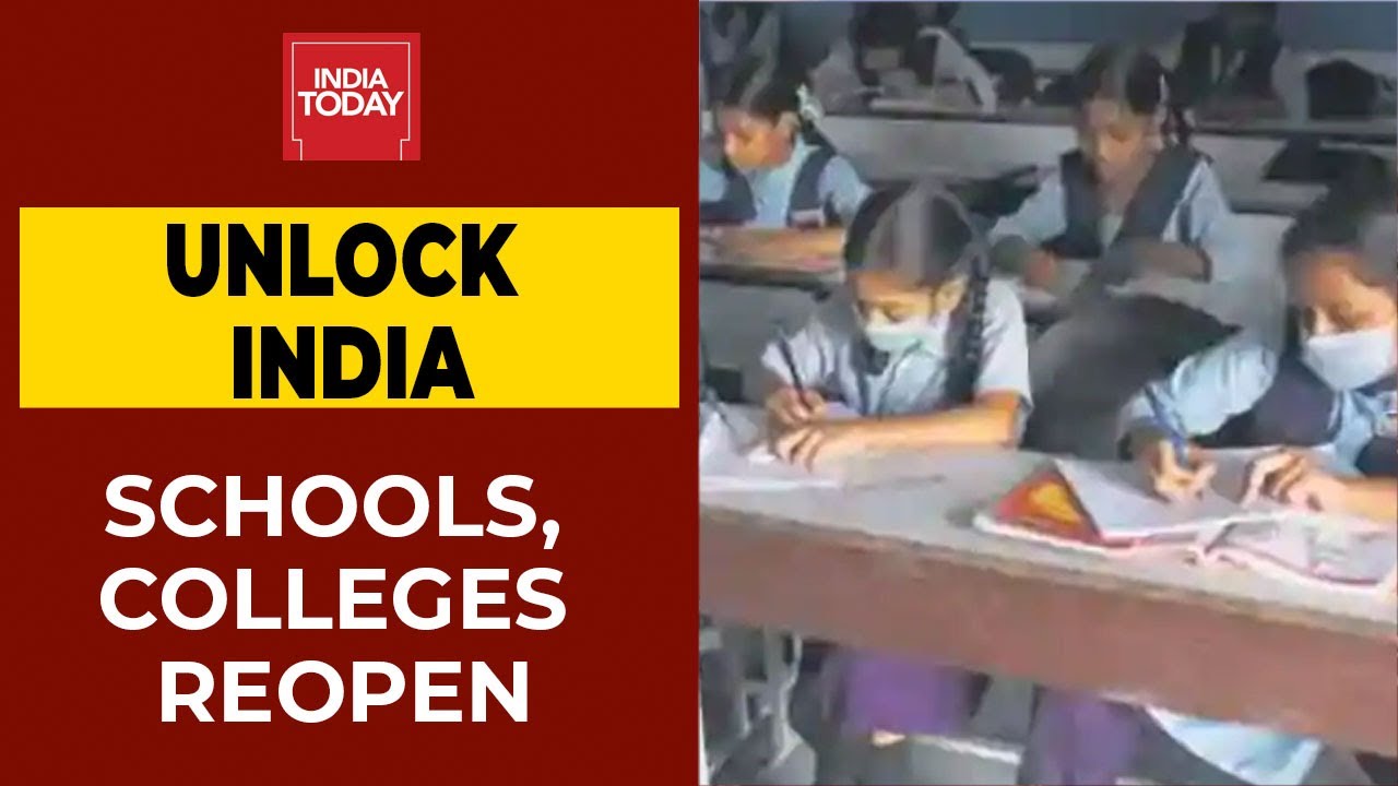 What Unlocks From Today: Schools, Colleges Reopens Today In Parts Of India Amid Rising Covid Cases