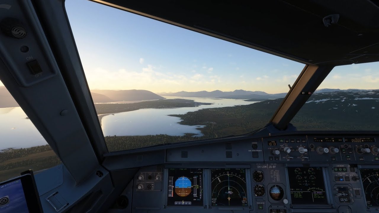 ENTC Tromsø RNP Z RWY18 / Fenix A320 Finnair OPS / EFRO - ENTC