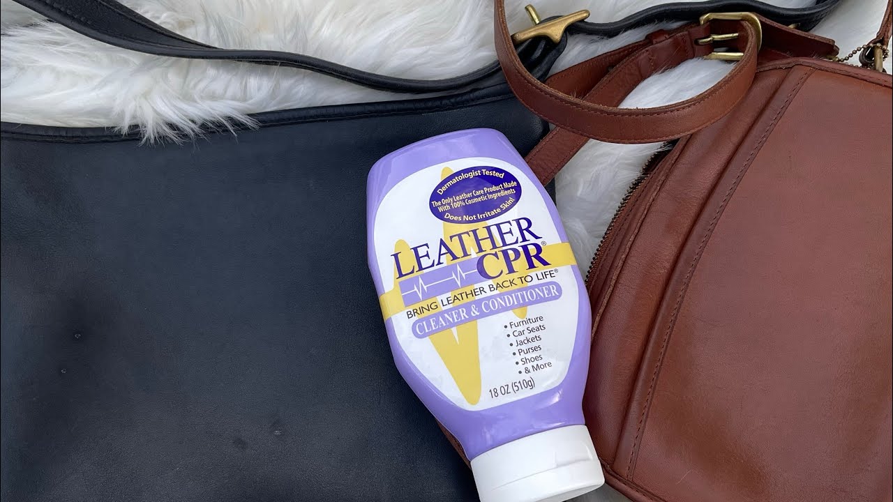 Coach Vintage Bag Restoration with Leather CPR