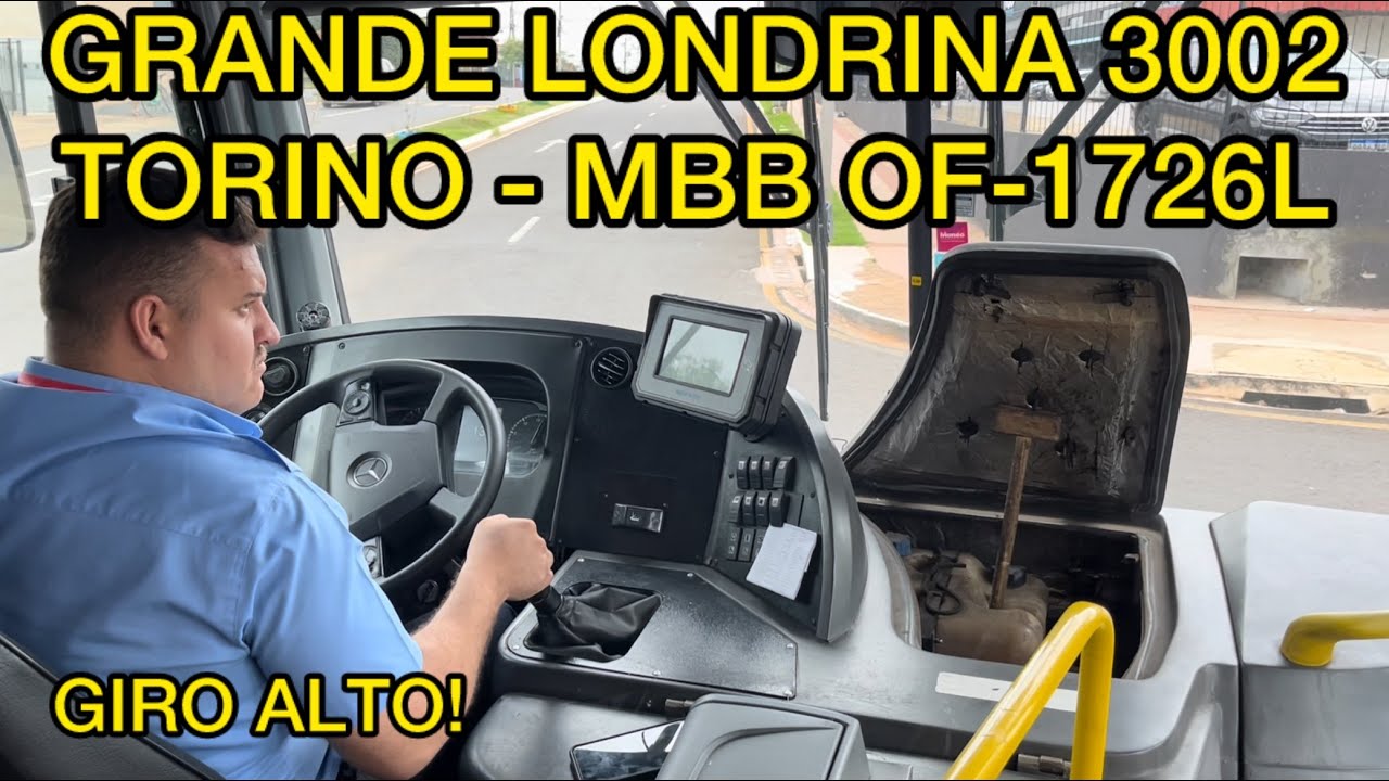 GRANDE LONDRINA 3002 / TORINO 2014 - MBB OF-1726L (Linha 307)