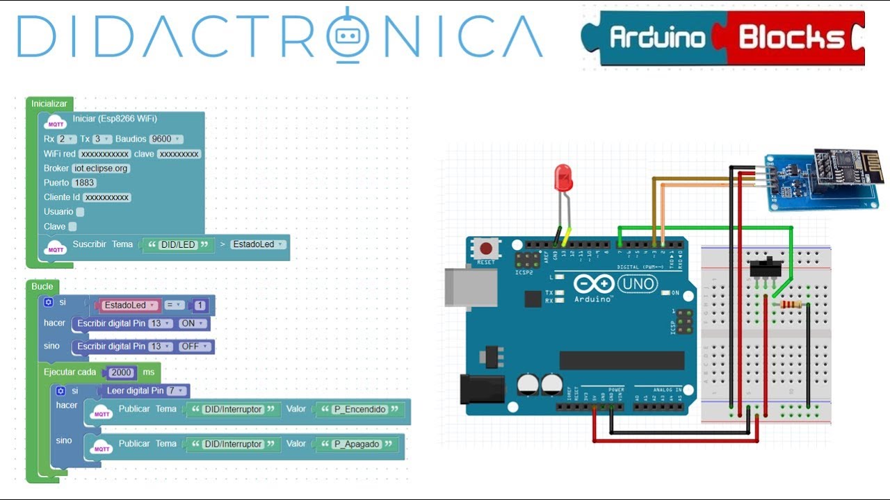 1_Wifi y Arduino de forma gráfica. Explicación proceso completo con app móvil. Nueva versión.