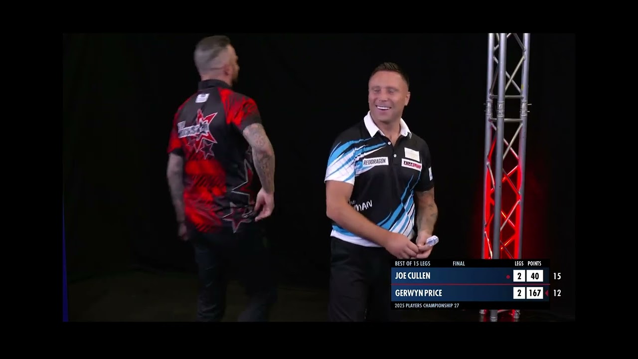FINAL | Joe Cullen vs Gerwyn Price | Players Championship 27 2025 🎯
