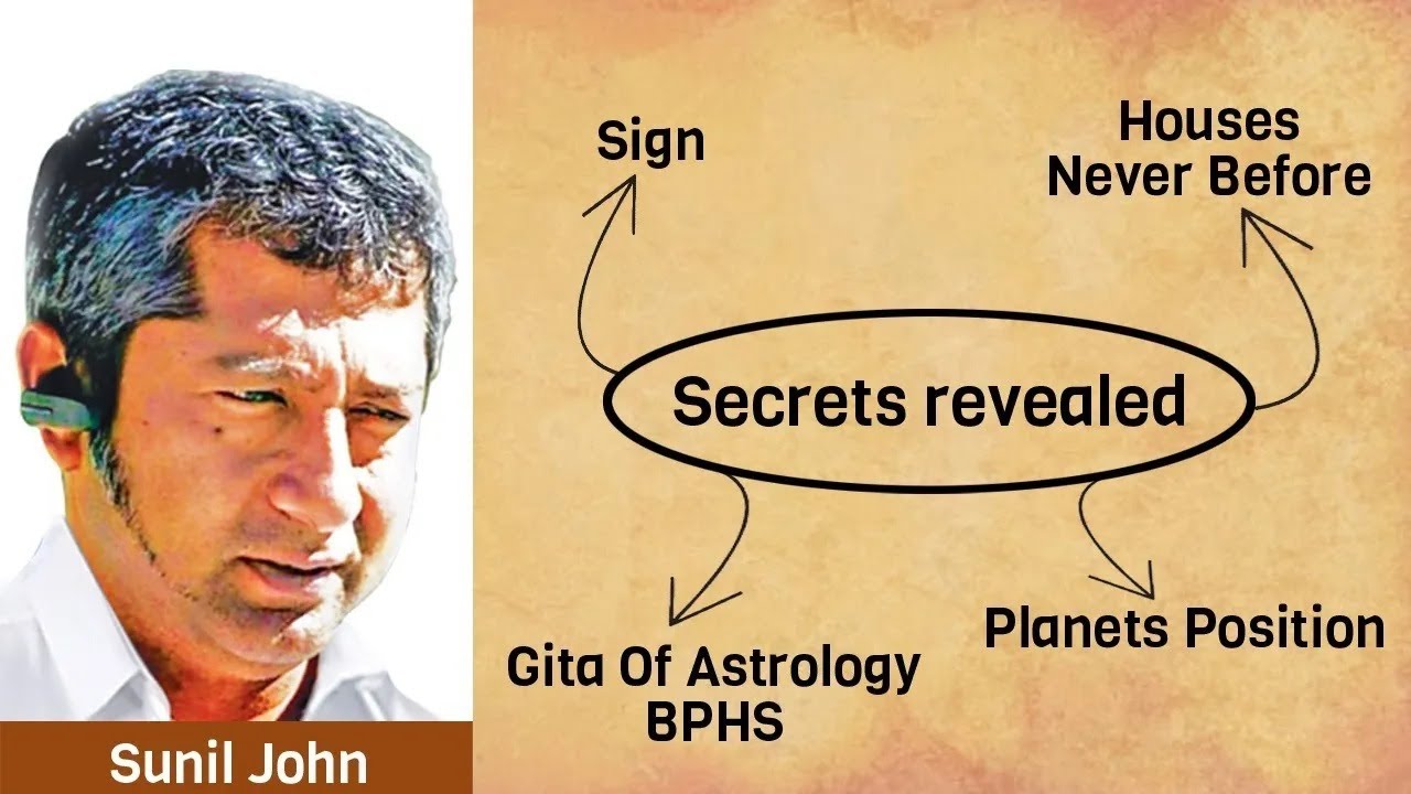 How All Guru's Ignored Parasara [BPHS] - 1 to 5 Houses Secrets by Sunil John