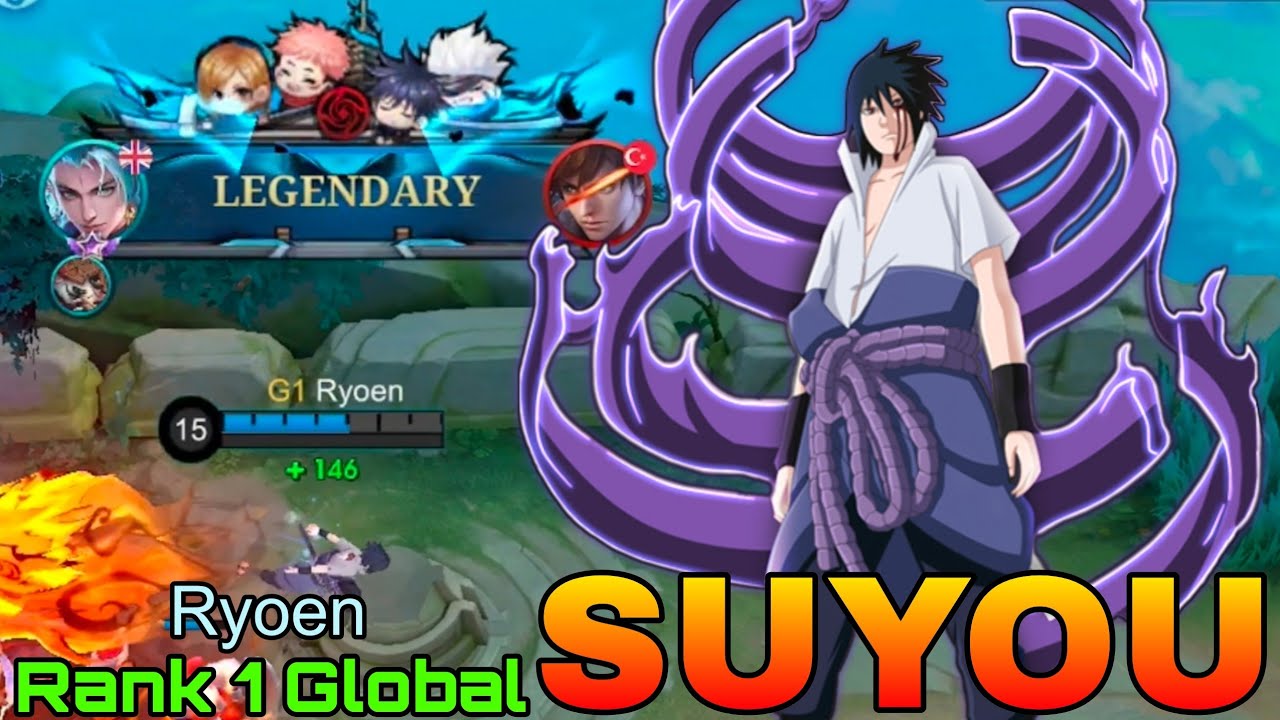 Deadly Suyou Legendary Gameplay - Top 1 Global Suyou by Ryoen - Mobile Legends