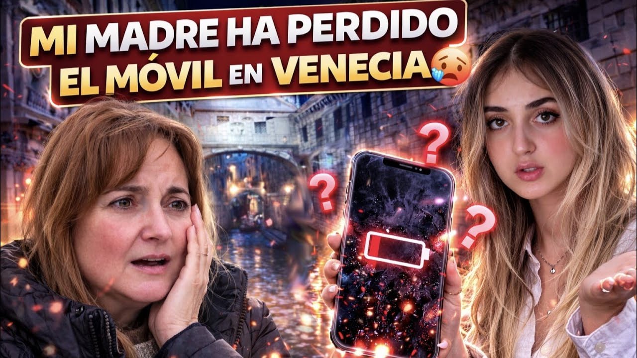LE ROBAN EL MÓVIL A MI MADRE ¡BROMA PESADA! - Vlog 1 Venecia, Italia