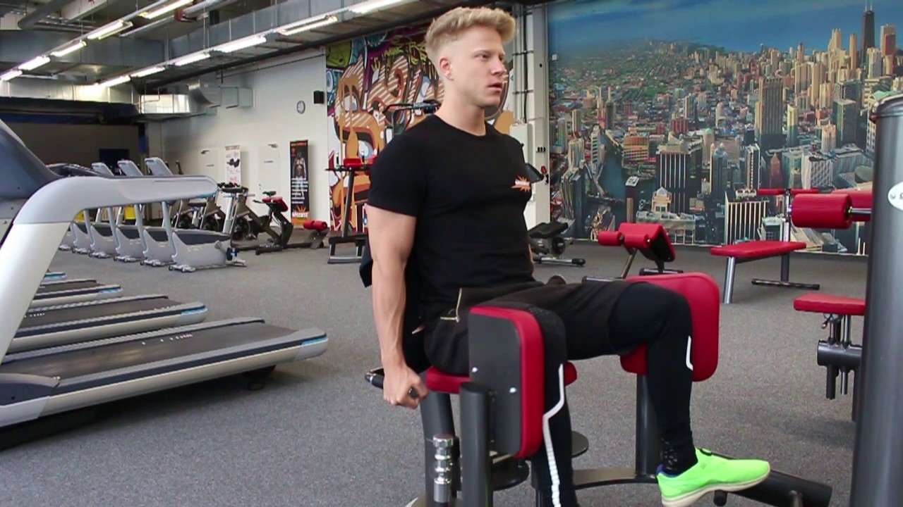 Abduktionsmaschine - Training der beinabspreizenden Muskulatur