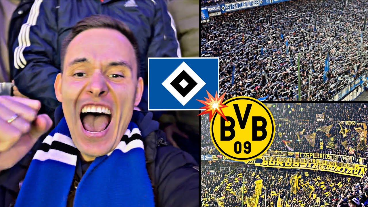 ESKALATION IN DER NACHSPIELZEIT‼️🤯 HSV vs. BORUSSIA DORTMUND Stadion Vlog ⚽️🏟️