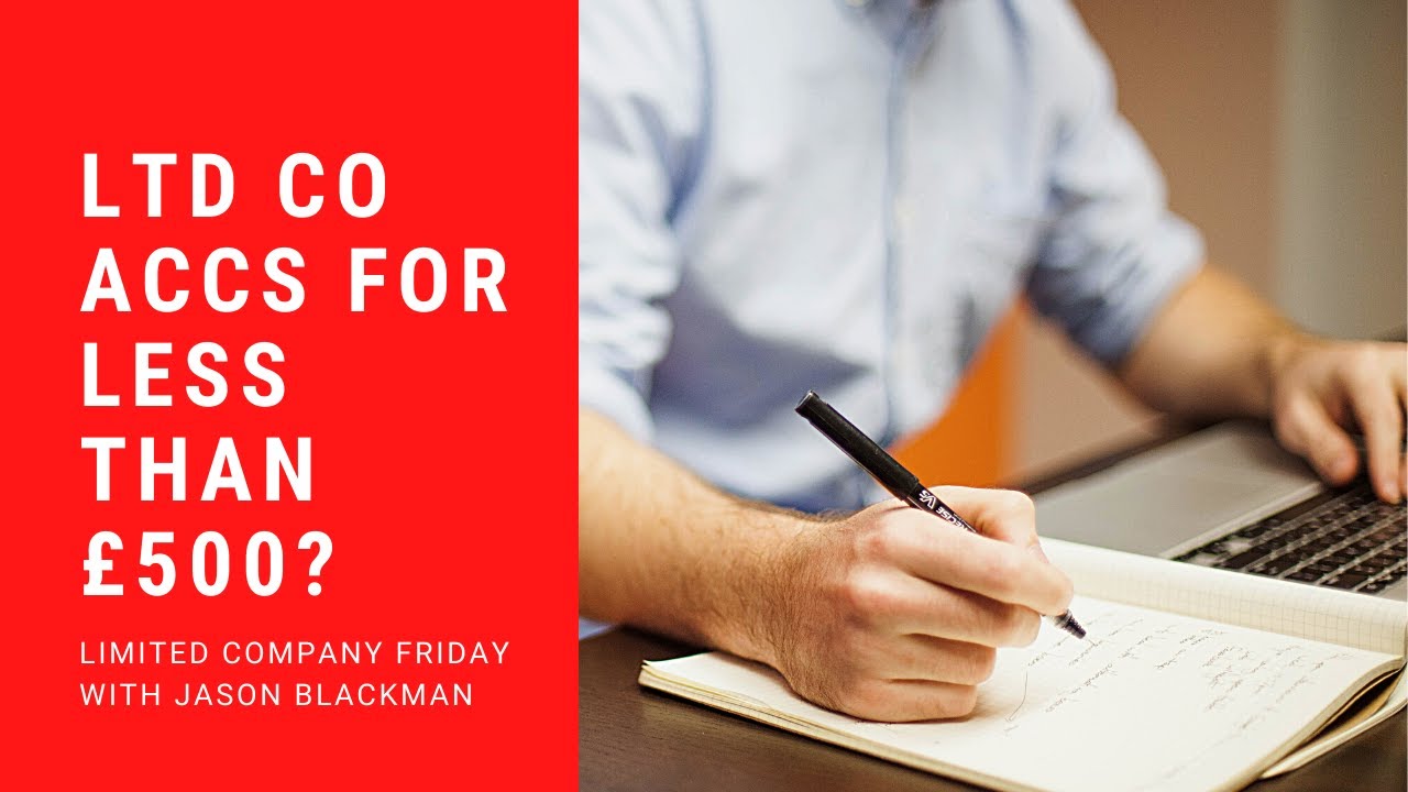 Can I get my limited company accounts prepared for less than £500?