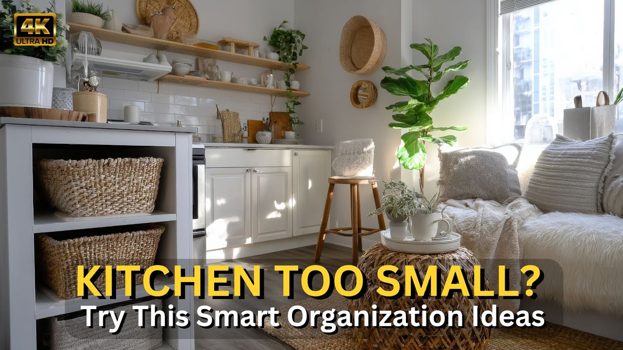 Small Kitchen Organization: Maximize Space and Functionality