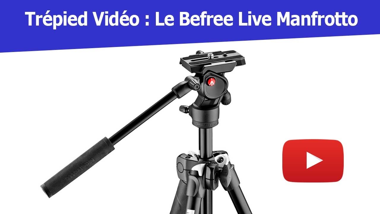 Trépied Vidéo Befree Live Manfrotto