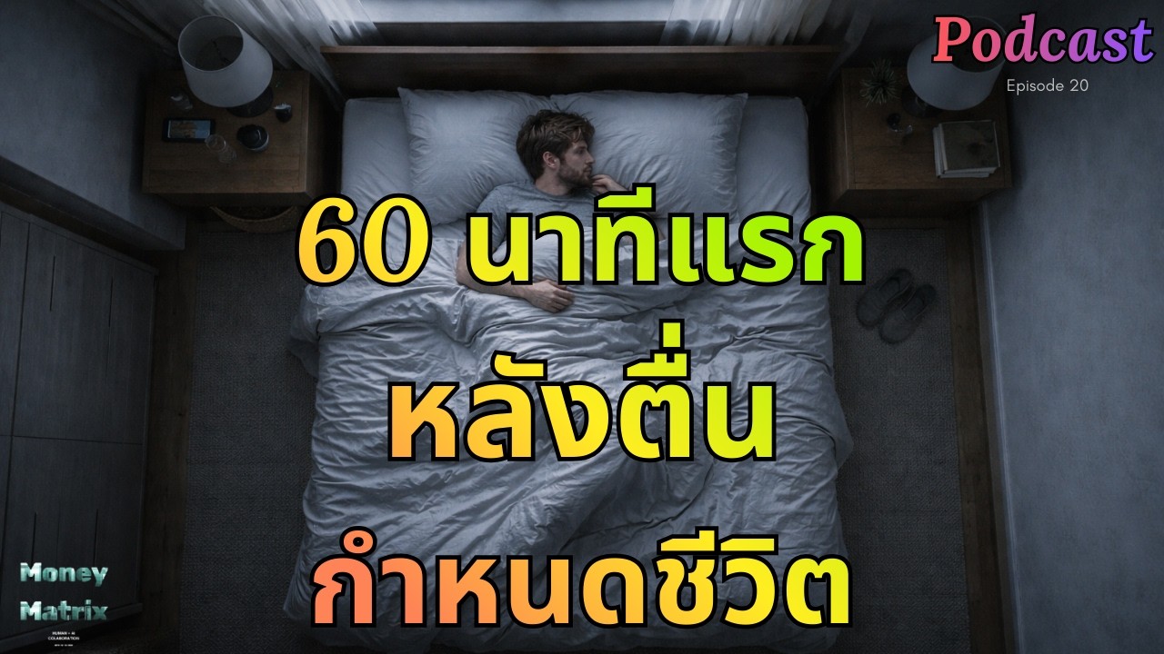 ทำไมบางวันเราถึง “หมดพลัง” ตั้งแต่ยังไม่เที่ยง #MoneyMatrix #สมองมนุษย์ #Productivity #MentalEnergy