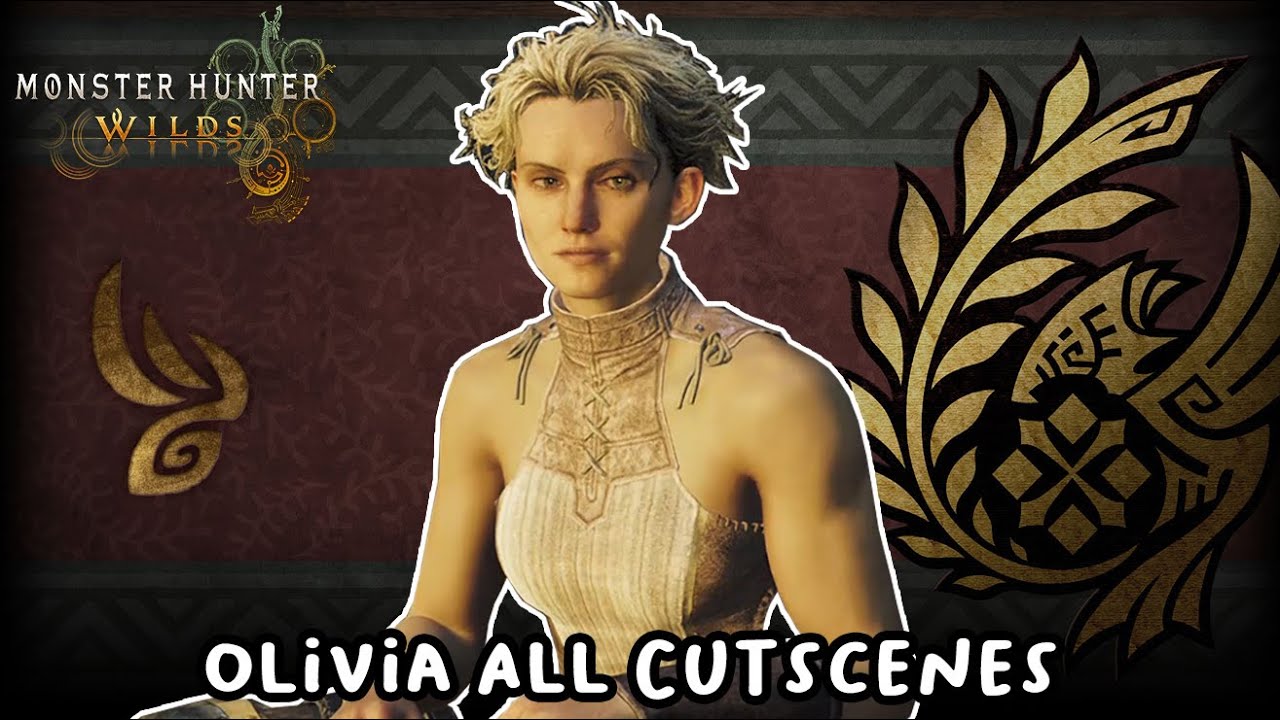 Olivia All Cutscenes [Monster Hunter Wilds]