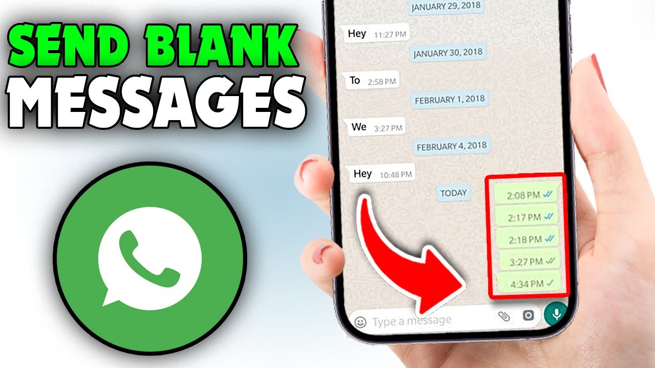 Jak wysyłać puste wiadomości na WhatsAppie