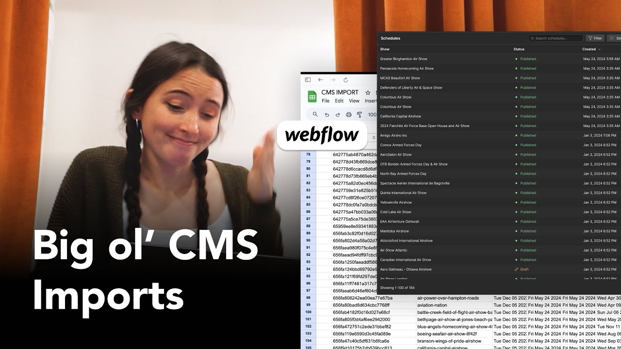 10 Tips for Webflow CMS Migrations