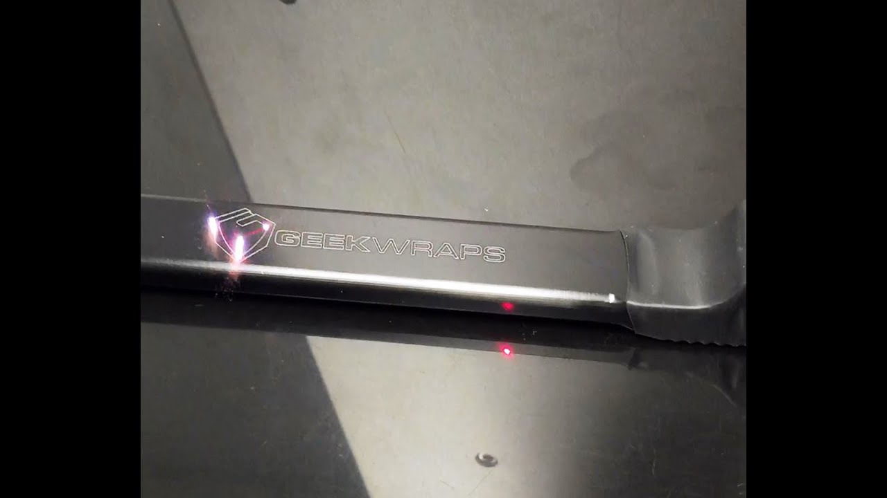 Rose Graphix Install 30W Fiber Laser Marker for Kenny @geekwraps