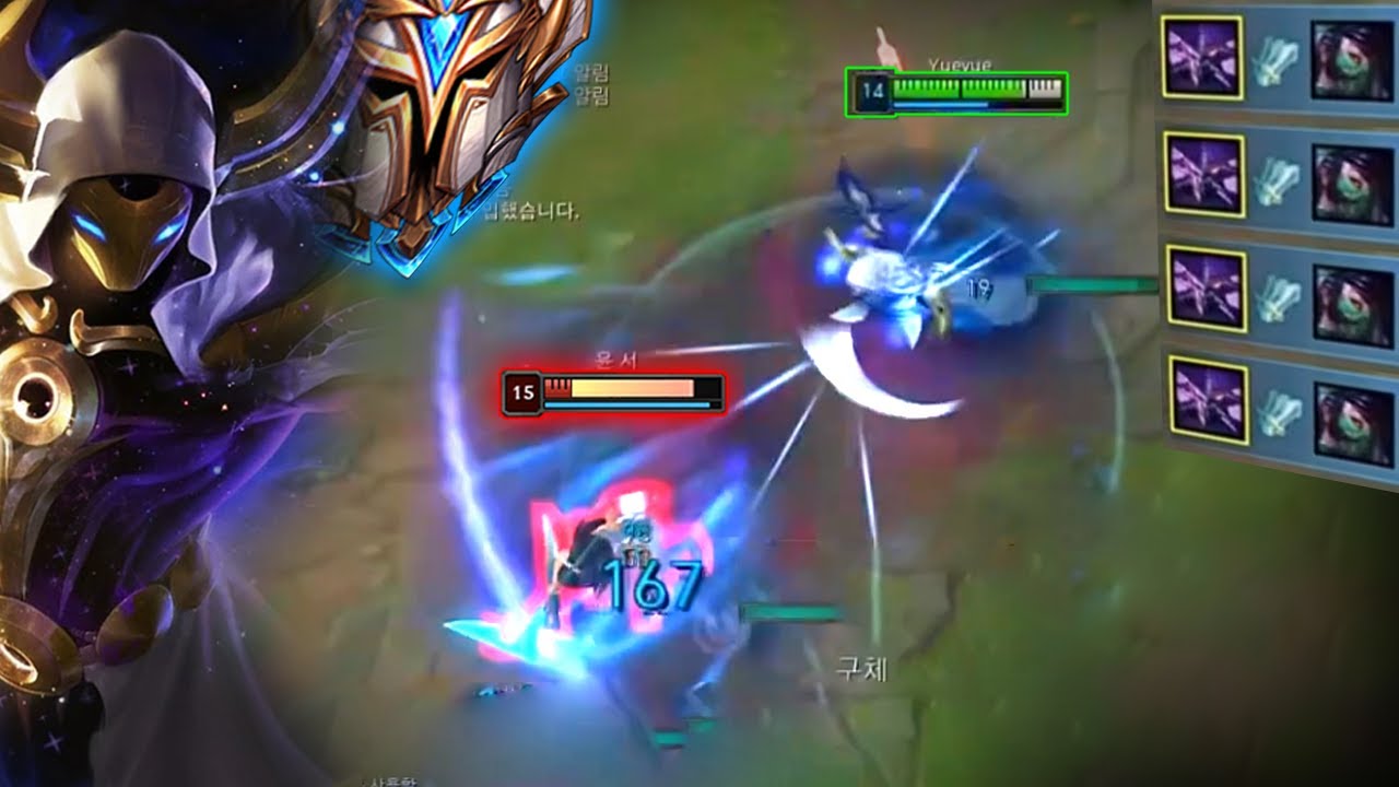 Rank 1 Kassadin : Taking Over KOREAN Challenger Elo - Engsub