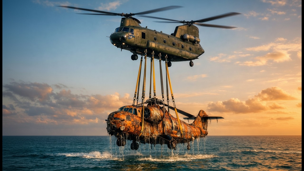 ASMR Restoration — 60-Year-Old Sikorsky CH-37 Arctic to Flight