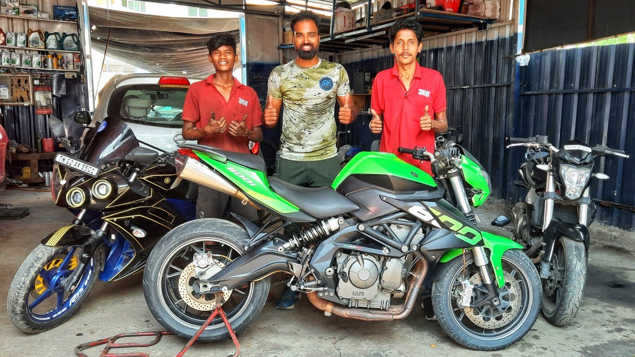 Benelli 600i Detailed Review in Tamil | Spare & Service | Maintenance | 360 Automotive | ARK Diaries