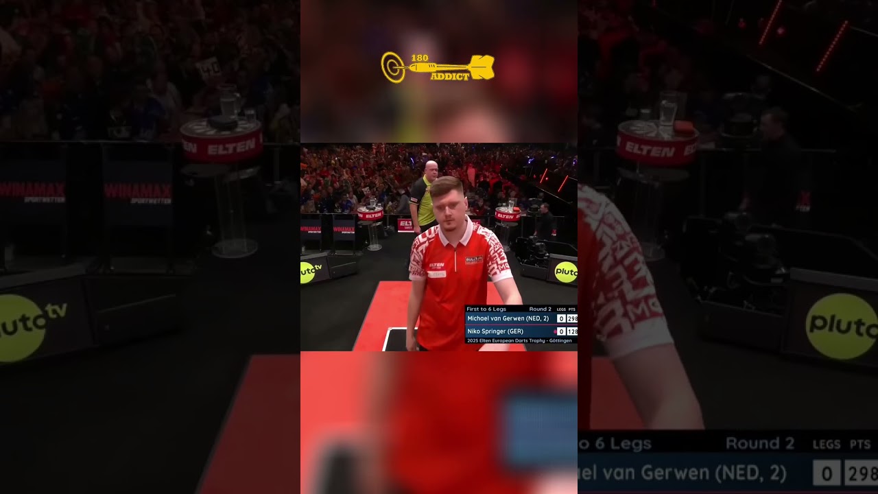 Van Gerwen vs Springer: Epic Dart Match!