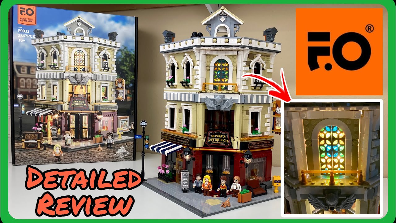 Antique Store (F9033): My first #funwhole modular building!