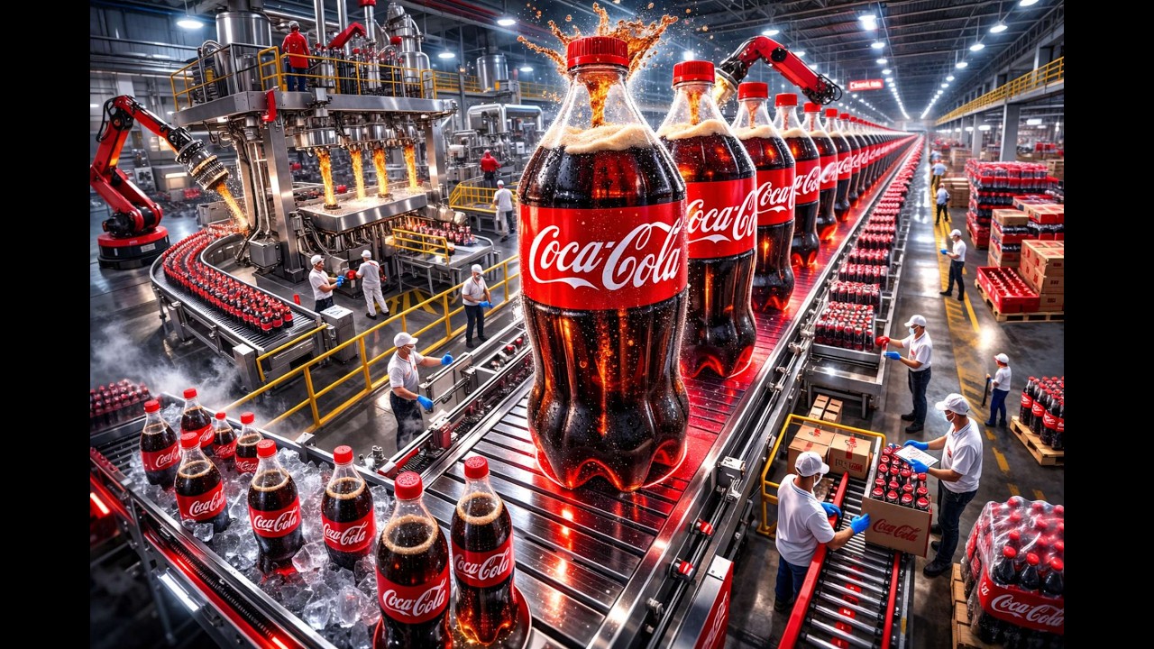 Inside a Modern Coca-Cola Production Plant