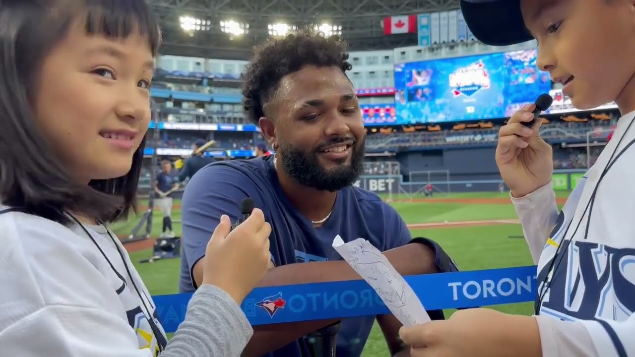 Hugo and Meredith Chat with MLB Superstar Junior Caminero - English subtitles