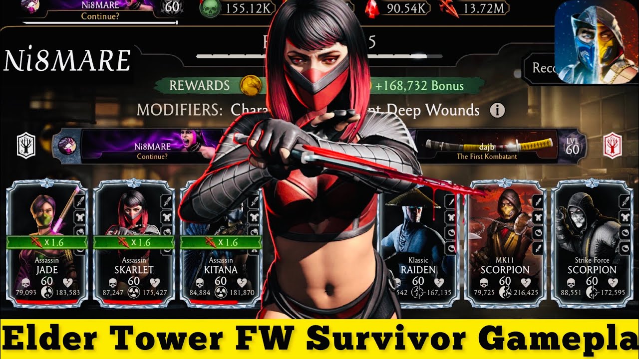 Assassin Team elder Tower Survivor Gameplay Mak Mobile