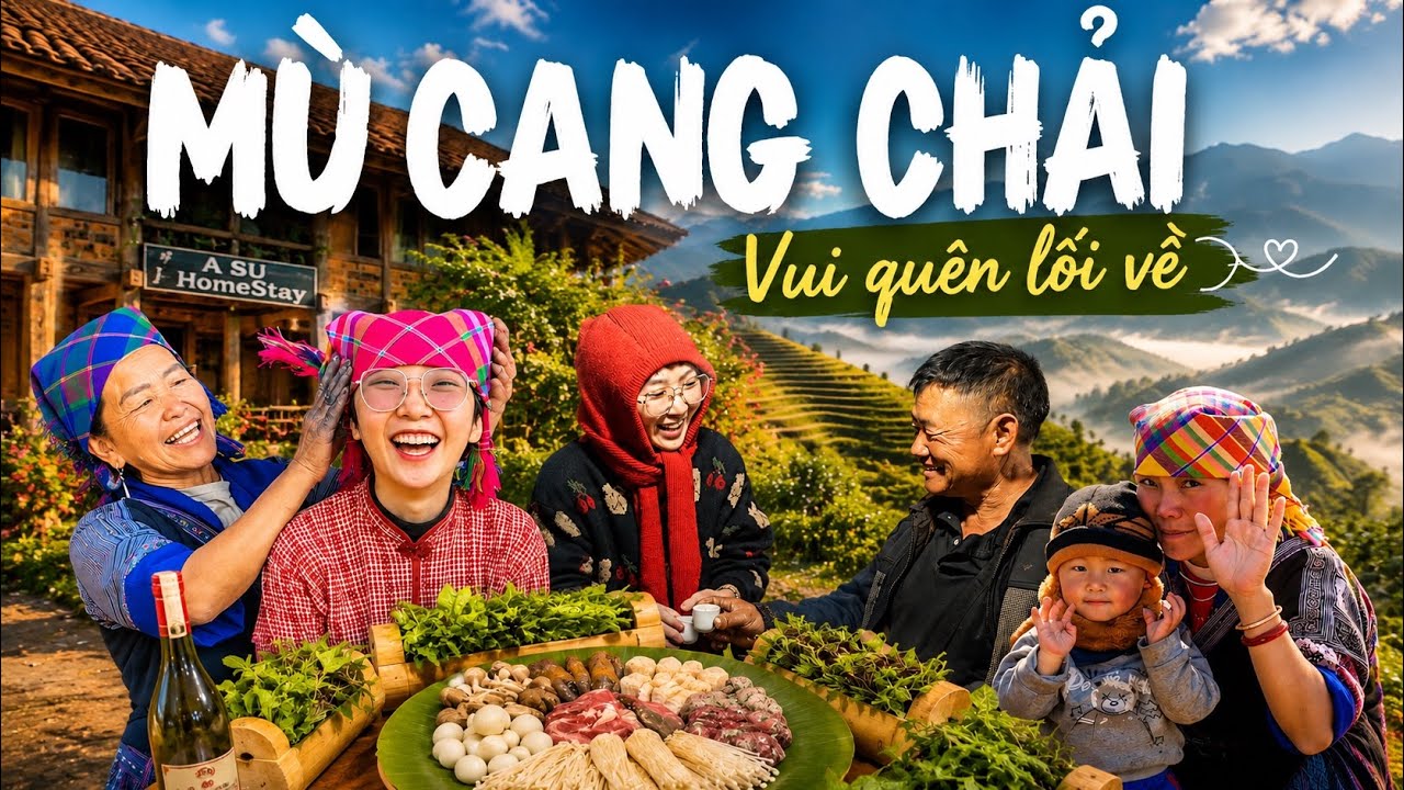 Du lịch Mù Cang Chải, trải nghiệm văn hoá bản địa vui quên lối về | KÚN ĐẾN ĐÂY