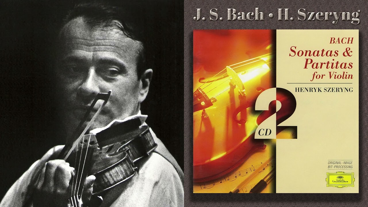 Henryk Szeryng - J.S. Bach: Partita No. 1 in B minor, BWV 1002. Rec. 1967