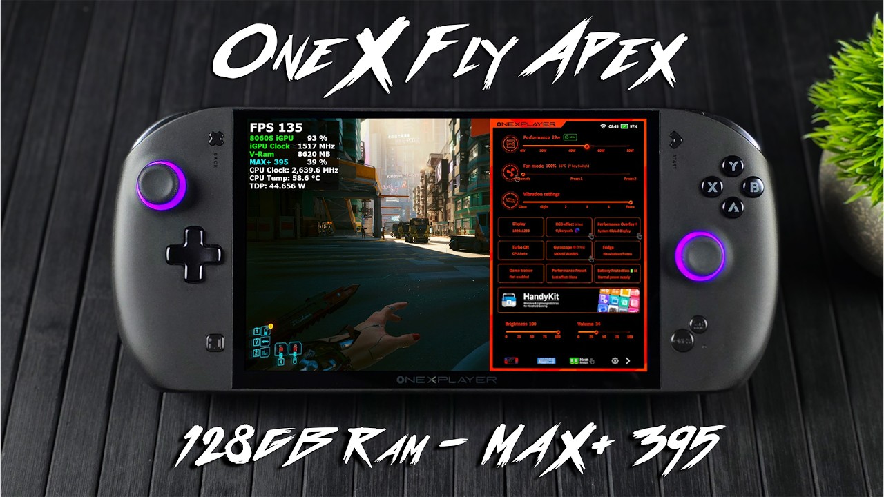 ONEXFLY APEX Hands On First Look! This Handheld Is FAST!