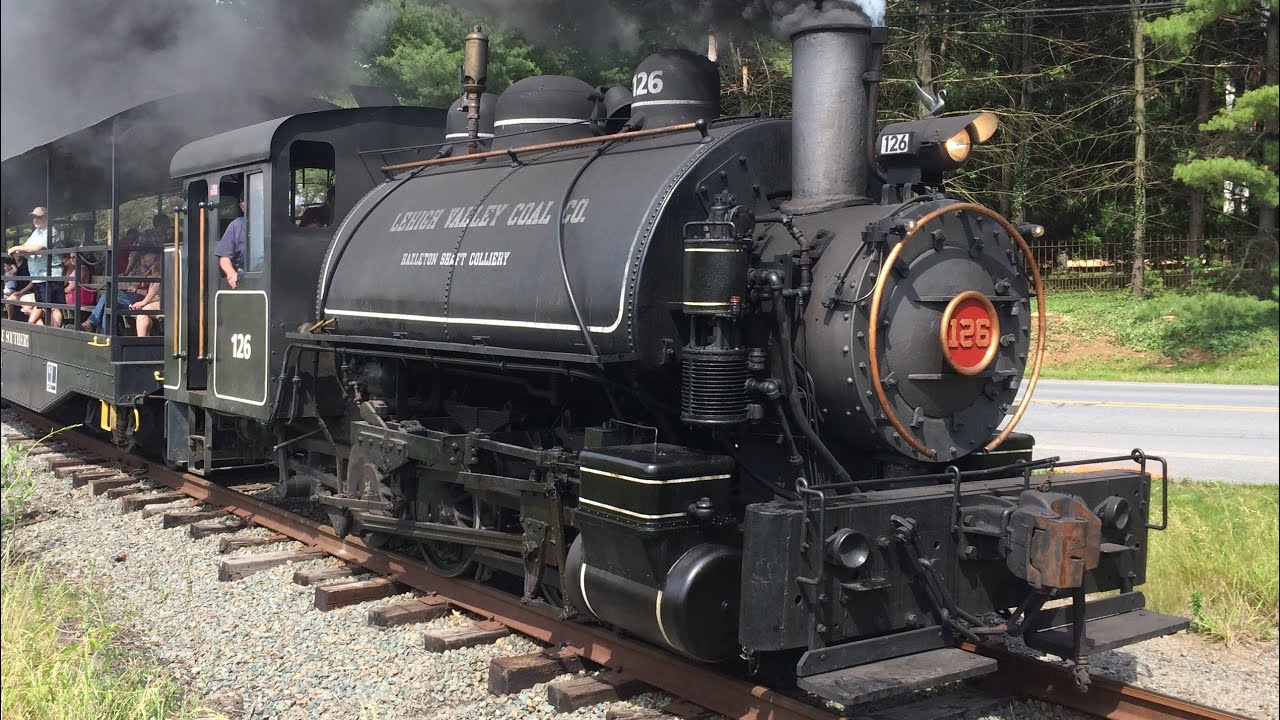 Lehigh Valley Coal Company 126 Steam Train