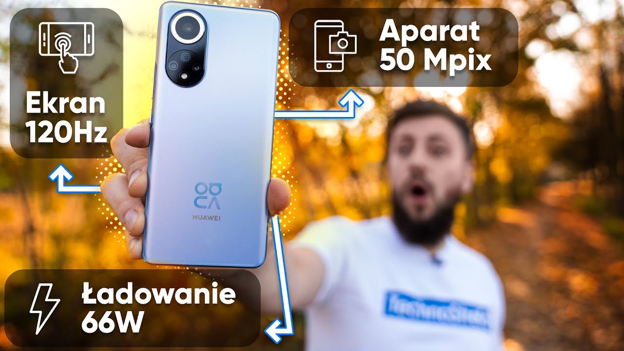 Nowy smartfon Huawei Nova 9 - Wideo prezentacja