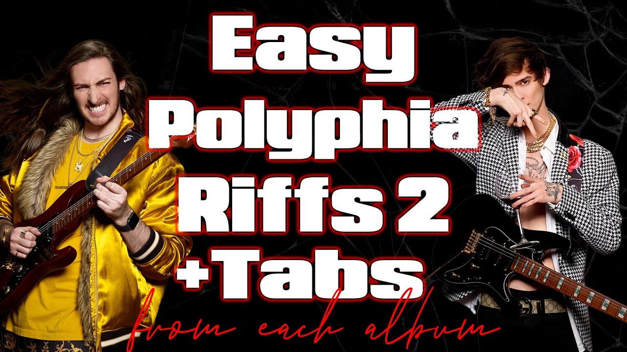 Easy Polyphia Riffs/Licks Part 2 [SCREEN TABS]