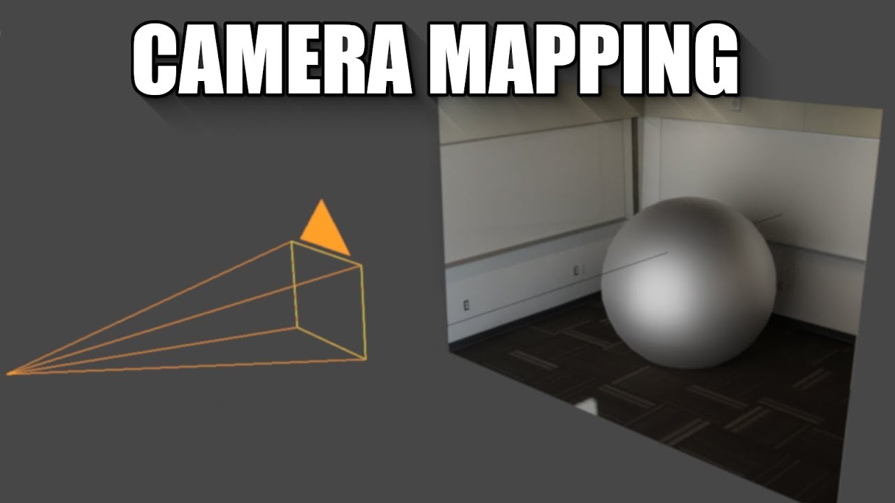 Blender 2.8 Camera mapping (projection) tutorial (how to make photo 3d)