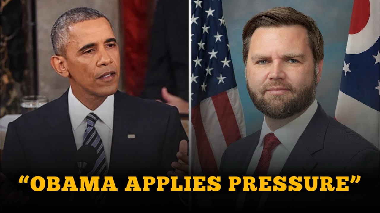 JD Vance Panics as Obama Challenges His Yale Narrative on Live TV!
