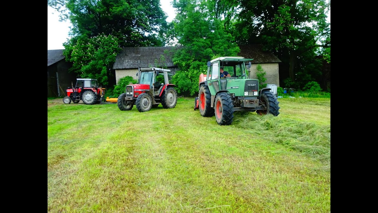 Sianokosy 2016 | 2xMF | Fendt | Ursus
