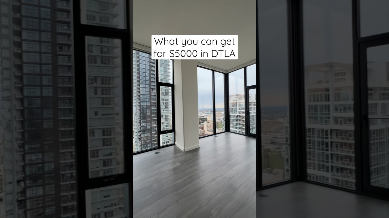 What you can get for $5000 in DTLA #shorts #lease #luxuryrealestate #losangeles #dtla #housetour
