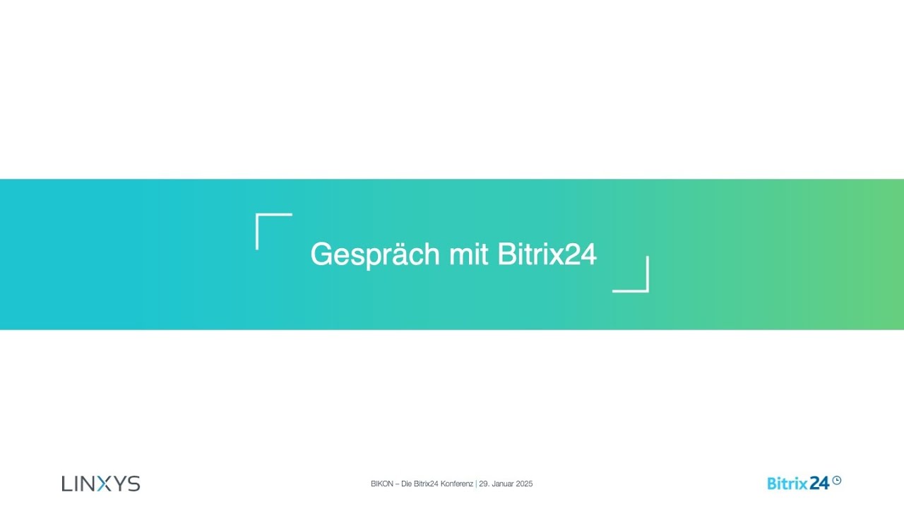BIKON 2025: Gespräch mit Alex Davidovich von Bitrix24 (1/5)