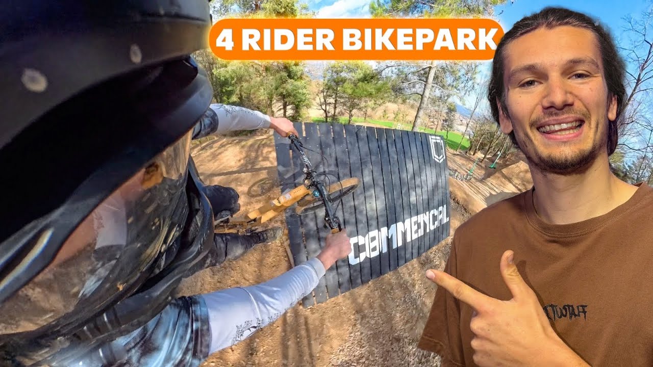Je suis tombé amoureux de ce Bikepark: 4 Rider Bikepark !