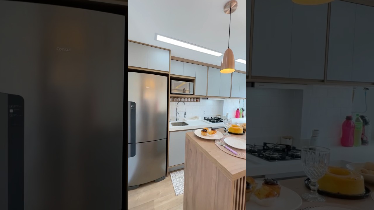 Prieto M&oacute;veis - Cozinha Planejada Para Apartamento Pequeno