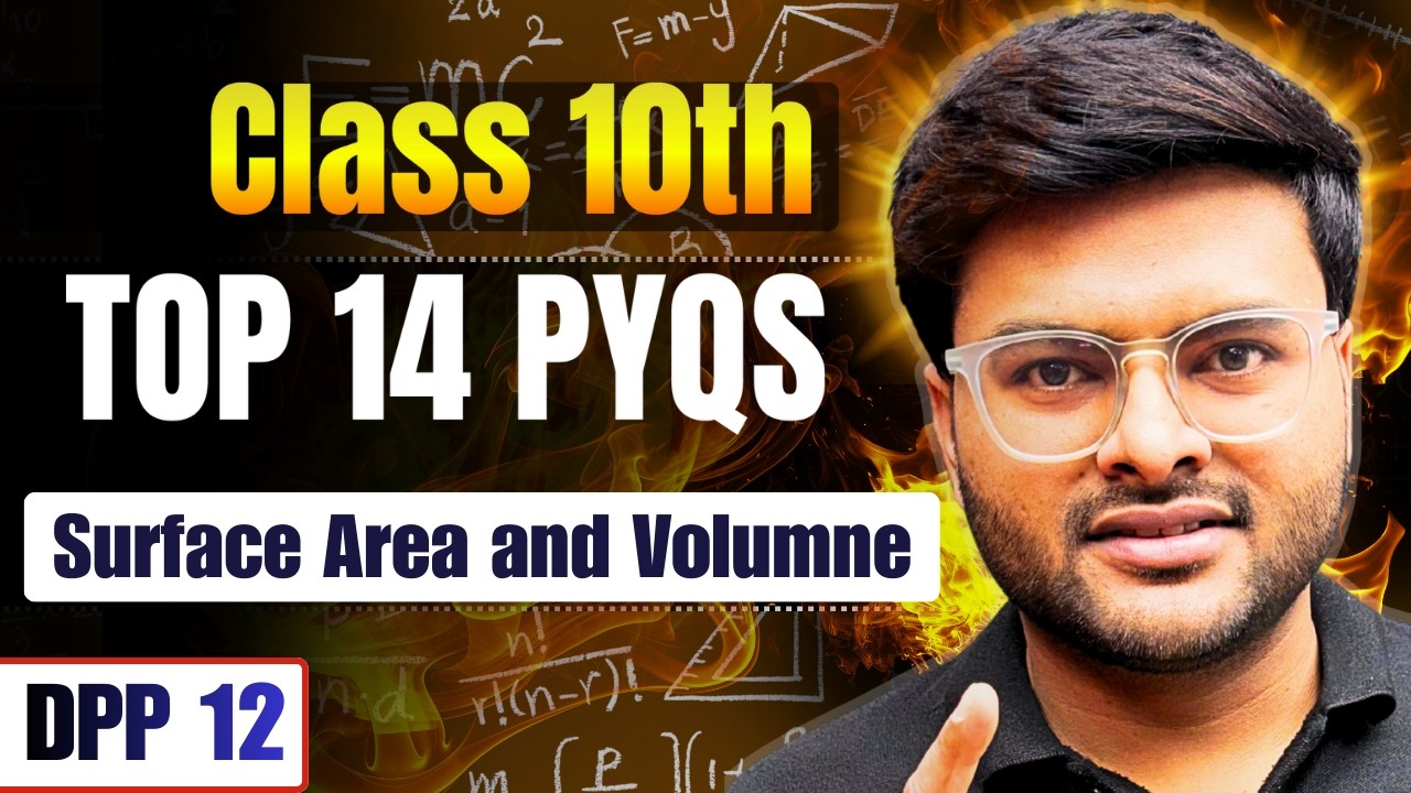 Top 14 Questions on Surface area and Volume Class 10 Maths I Board Exam I Important Questions