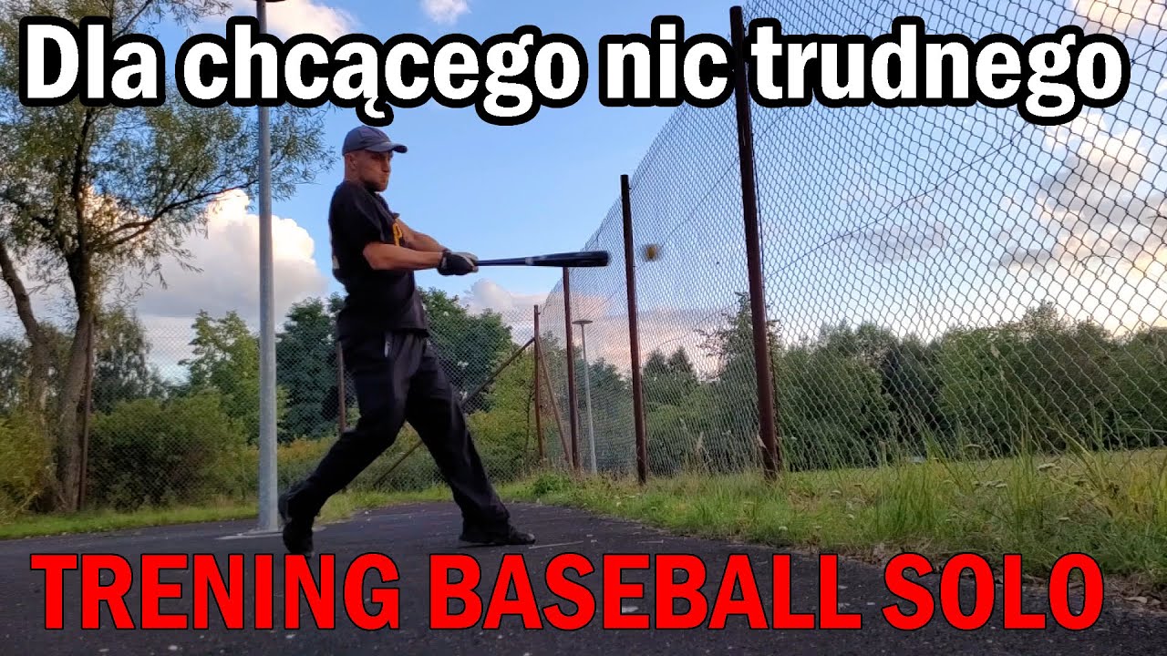 Czy da się trenować baseball samemu?
