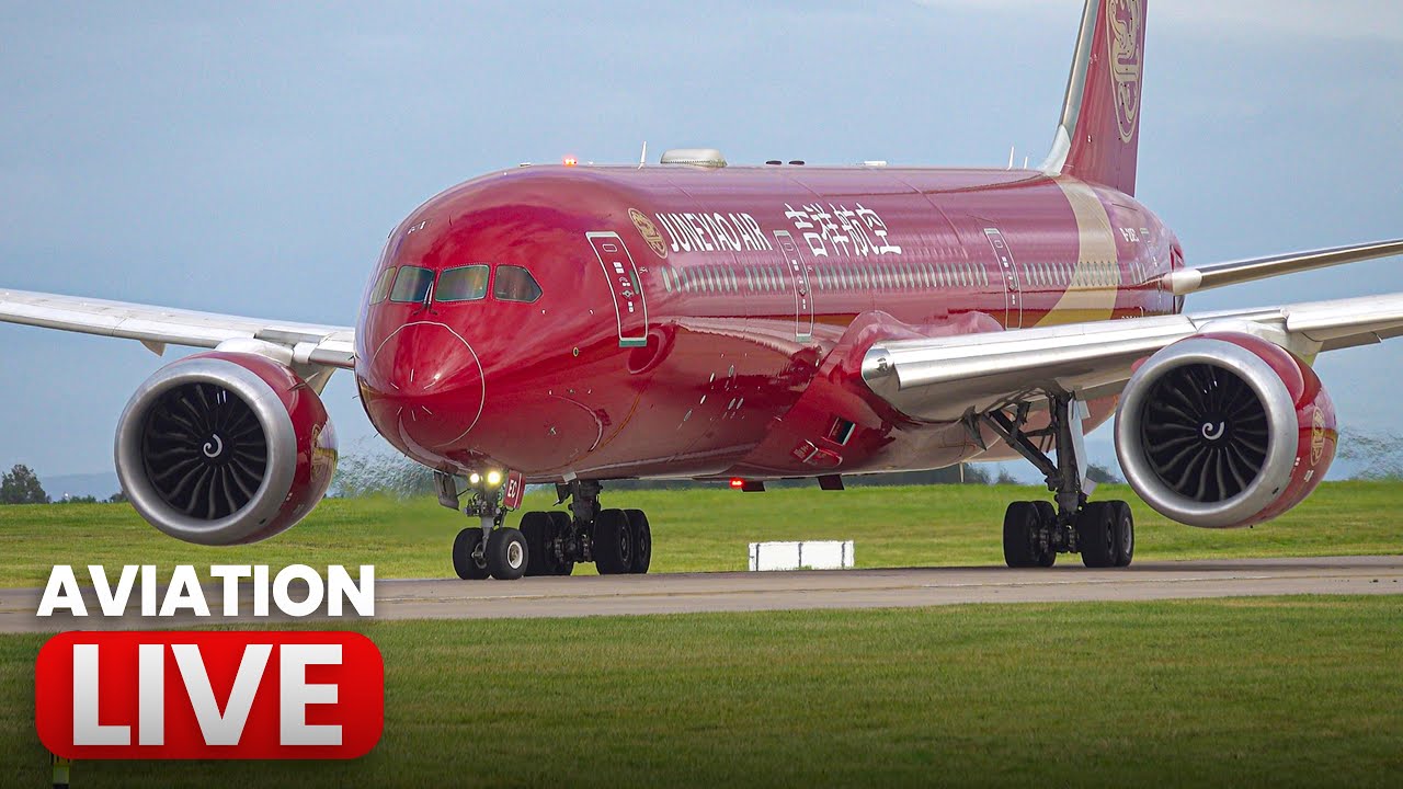 🔴 Manchester Airport LIVE ✈️