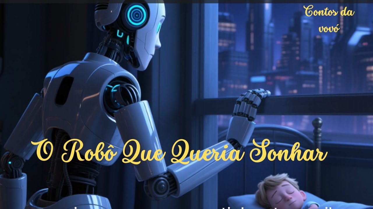 Quando um robô descobriu a magia dos sonhos #historinhas #contosinfantis #disney #amor #contos