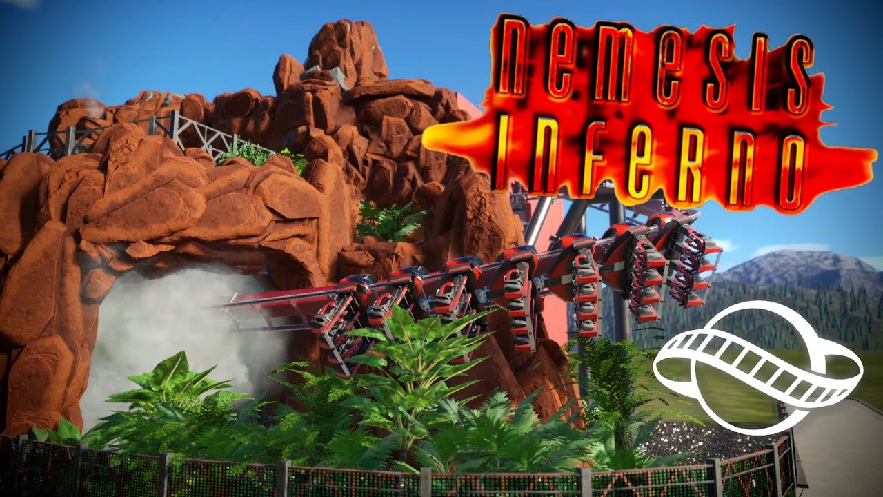Recreating Nemesis Inferno - Planet Coaster | The Volcano | Part 2